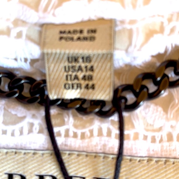 BURBERRY JACKET WHITE COLOR SIZE/FIT 16    14US - Picture 4 of 11